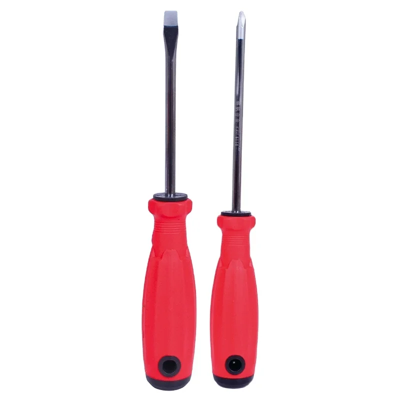 Популярная оптовая продажа прочная Магнитная отвертка разных размеров мягкая резиновая ручка плоская головка Phillips