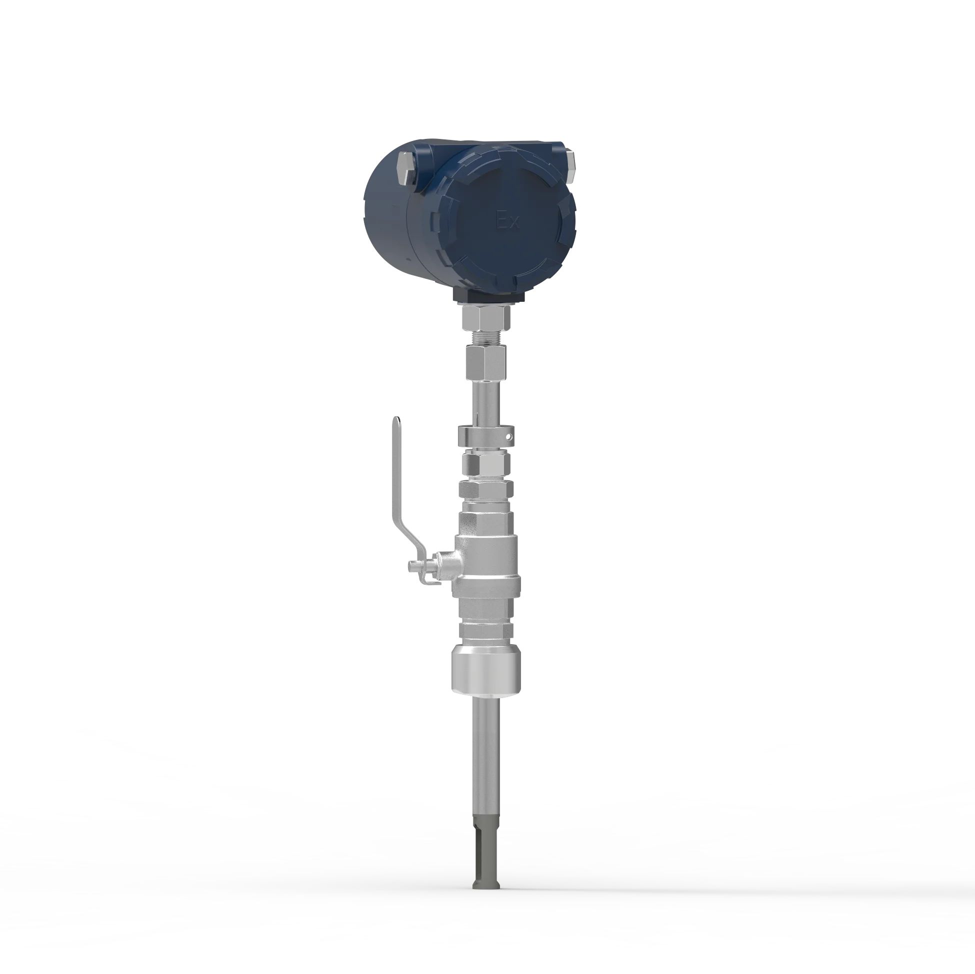 2022 compressed air propane chlorine CO2 nitrogen ammonia hydrogen natural LPG thermal mass gas flow meter for gases