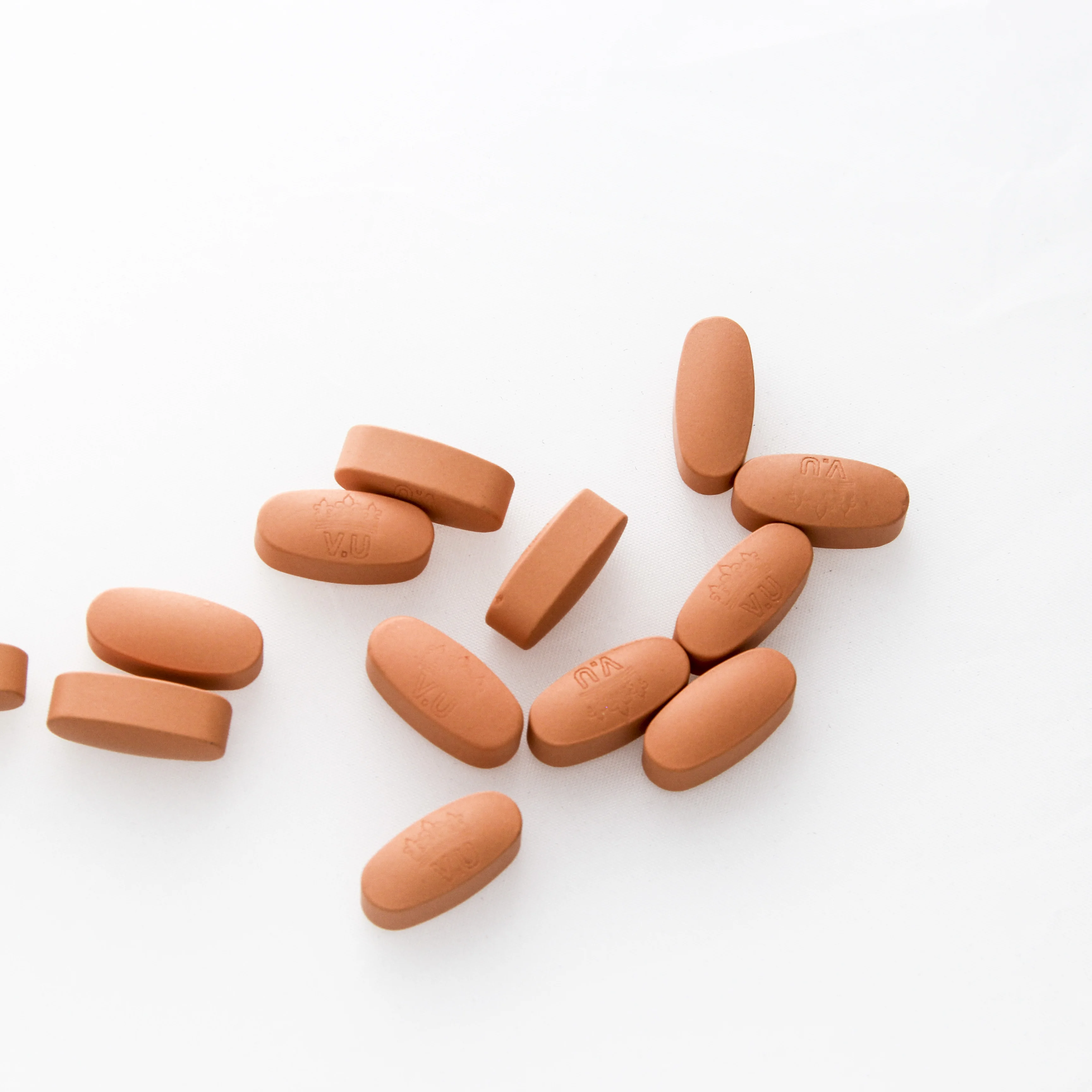 GMP Certificated Ca & Fe & Zn Chewable Tablet