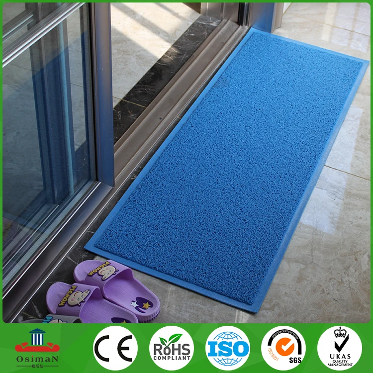 Factory Indoor Outdoor Waterproof Anti Slip Door Floor Cushion PVC Coil Roll Noodle Entrance Welcome Mat