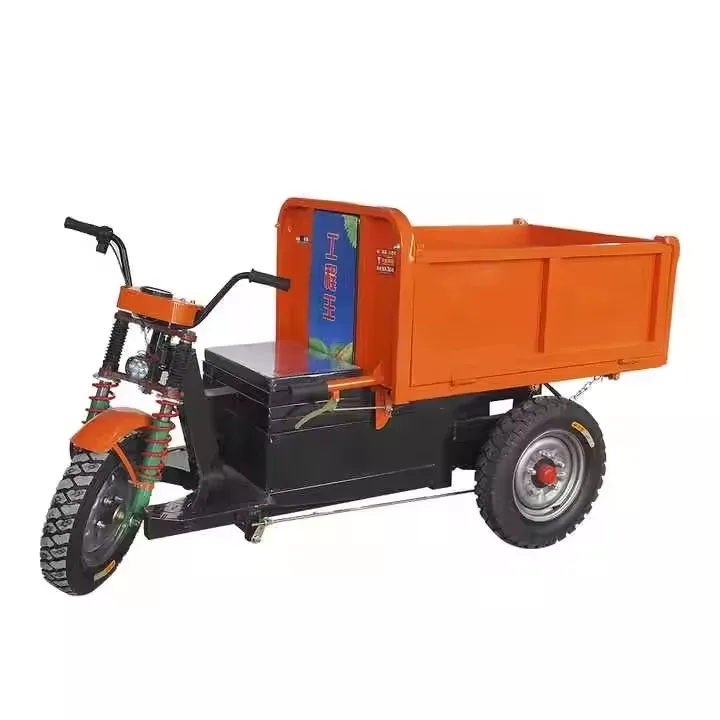 High-End Four-Wheeled Industrial Power Trolley Electric Platform Cargo Flatbed Engine Motor Core Core Construction Machinery