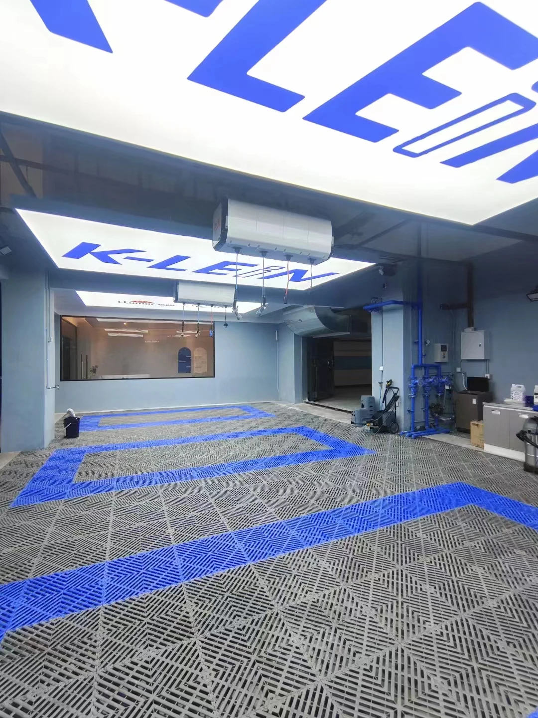 movable best auto car detailing room supplies led tunnel light workshop