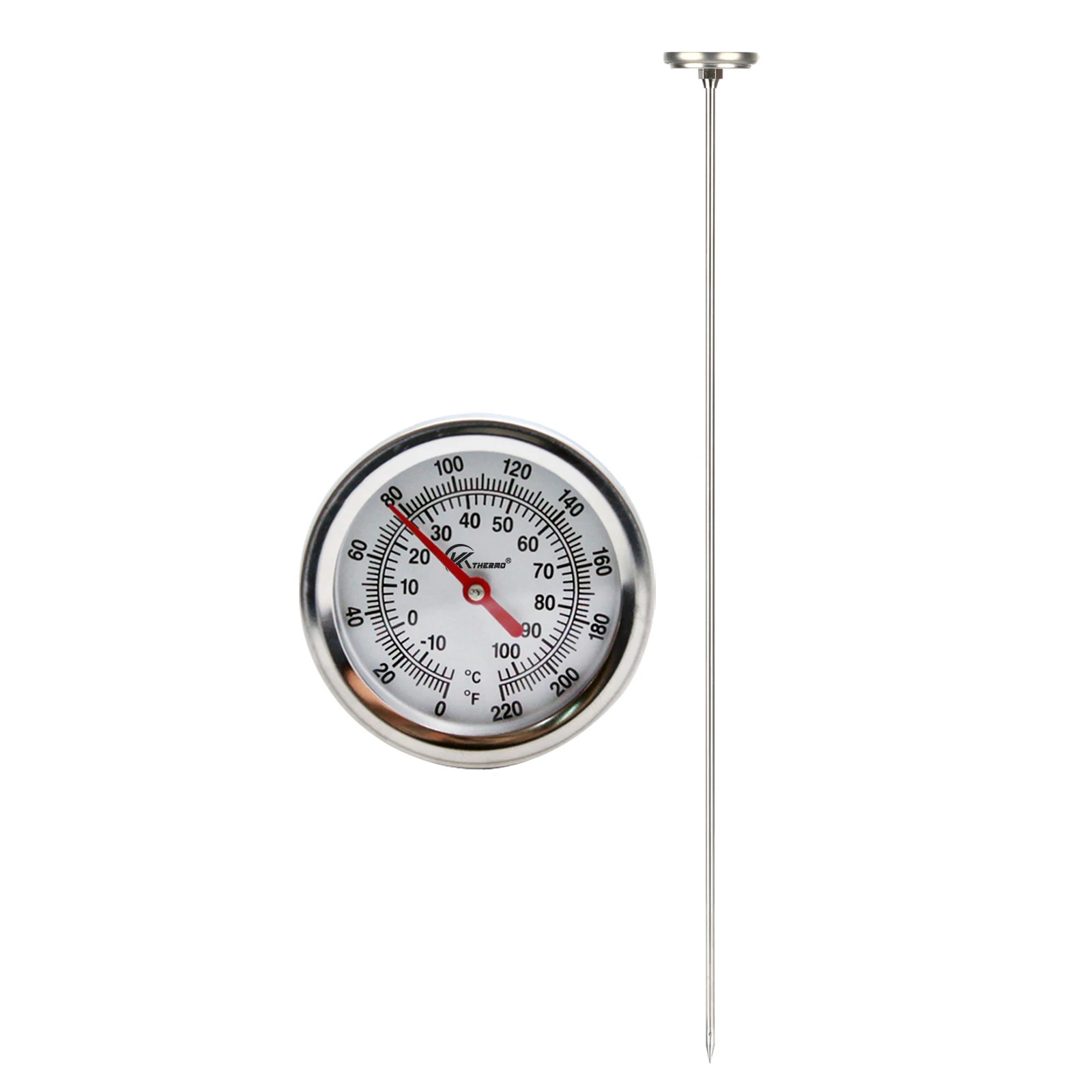 Stainless Steel Probe Professional Organic compost soil thermometer