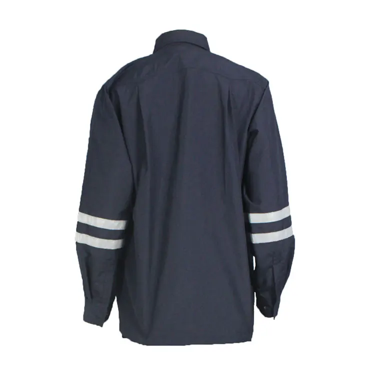 EN ISO 11612 Long Sleeve Fire Resistant Button Shirt