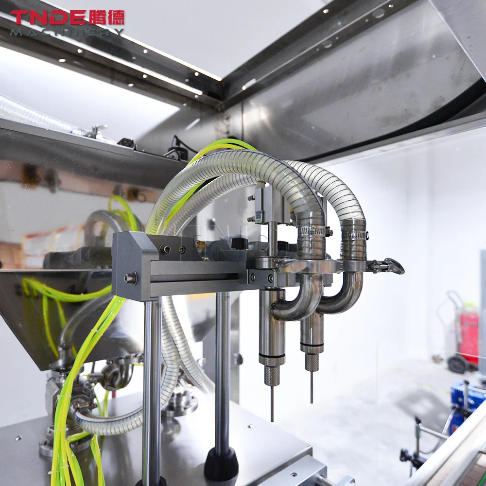 Automatic Jelly Yogurt Ice Cream Juice Syrup  Filling Capping Machine