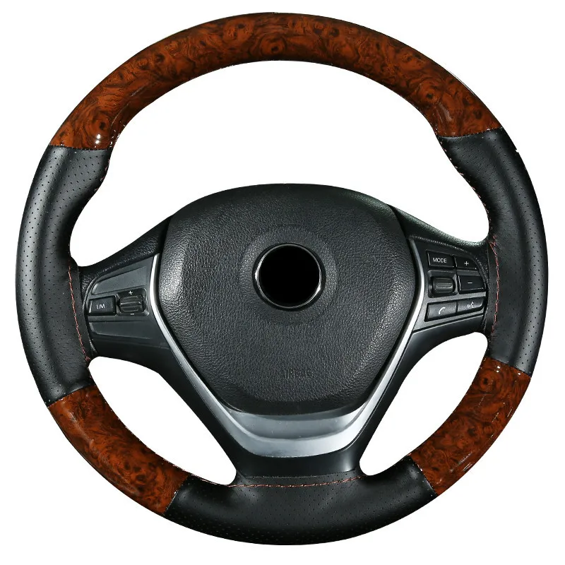 Factory price comfortable feel steering wheel cover for car fashion