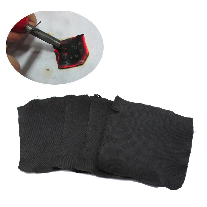 Easy-to-Light Instant Flammable Carbon Cloth Fire Starter for BBQ Fireplace Camping Outdoor Activities
