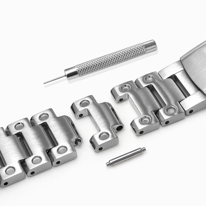 GA2100 316L Stainless Steel Watch Band Metal Strap Metal Case Modified Replacement for G Shock GA-2100/2110 Watch Accessories