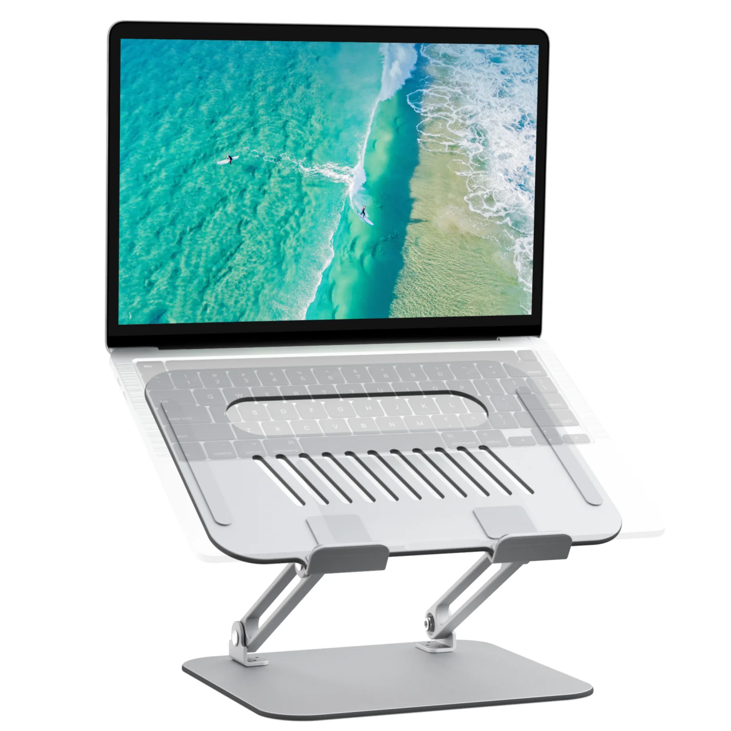 Aluminum Ergonomic Laptop Notebook Stand For 11-17inch Macbook Stand Holder Riser Desktop Computer Laptop Stand