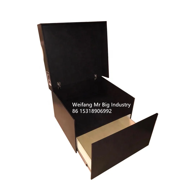 New arrive panel wood custom shoe box for shoe timberland