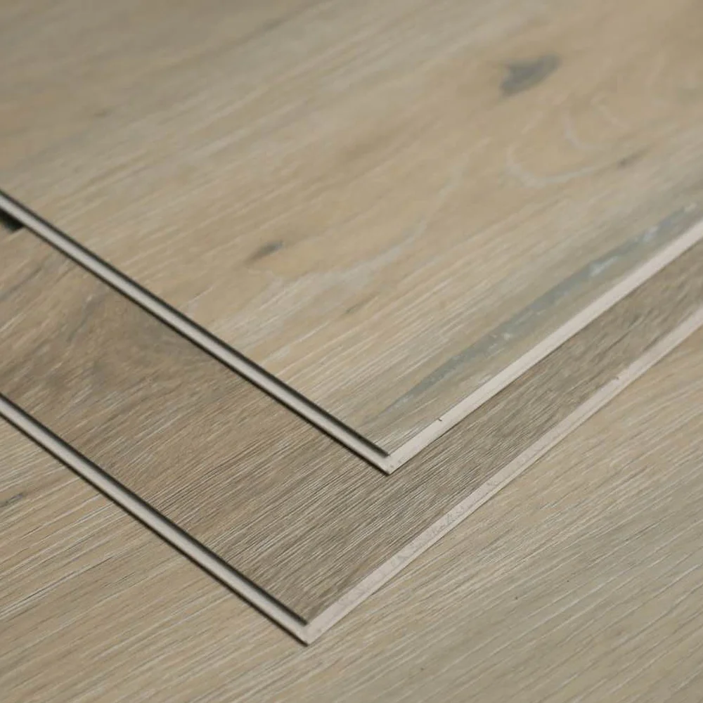 Водонепроницаемые прочные ПВХ виниловые напольные покрытия 4 мм Interlock Click LVT SPC