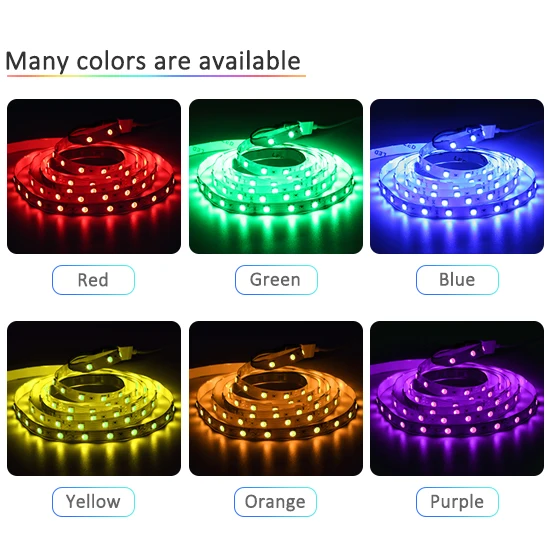OEM ODM RGB инфракрасный пульт дистанционного управления TUYA WIFI 3.28ft 9.8ft 16.4ft длина DC12V SMD5050 светодиодная