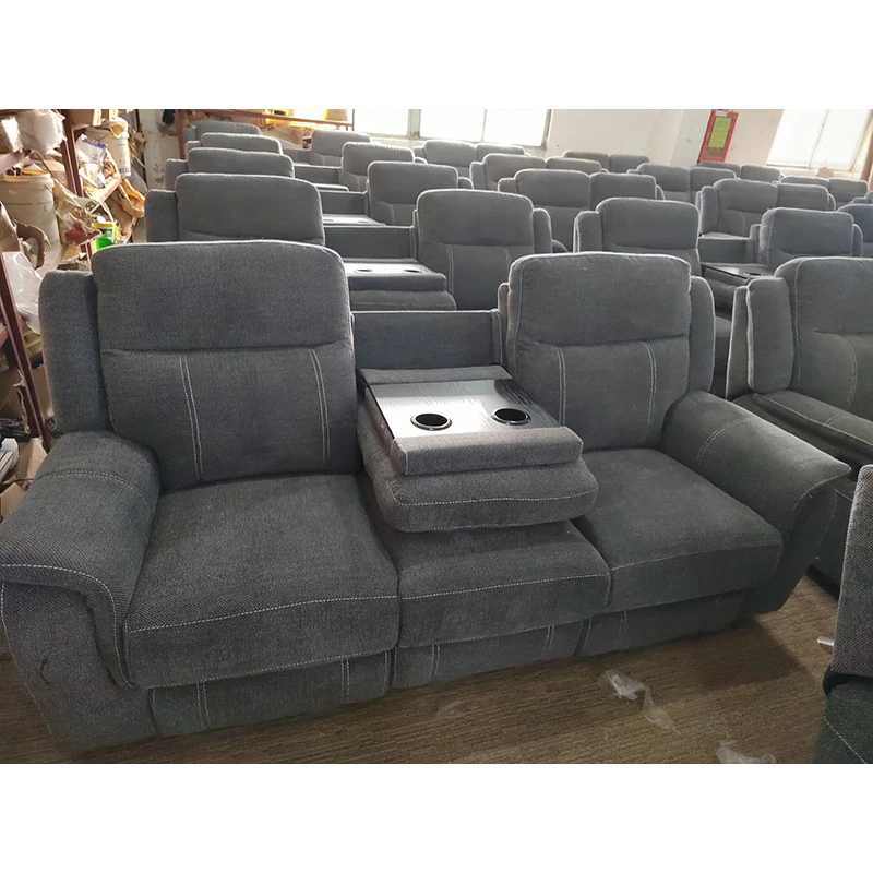 Прямая поставка с завода, диван с откидывающейся спинкой, 3 + 2 + 1 местный диван, OEM ODM, комплект откидных диванов с откидывающейся спинкой