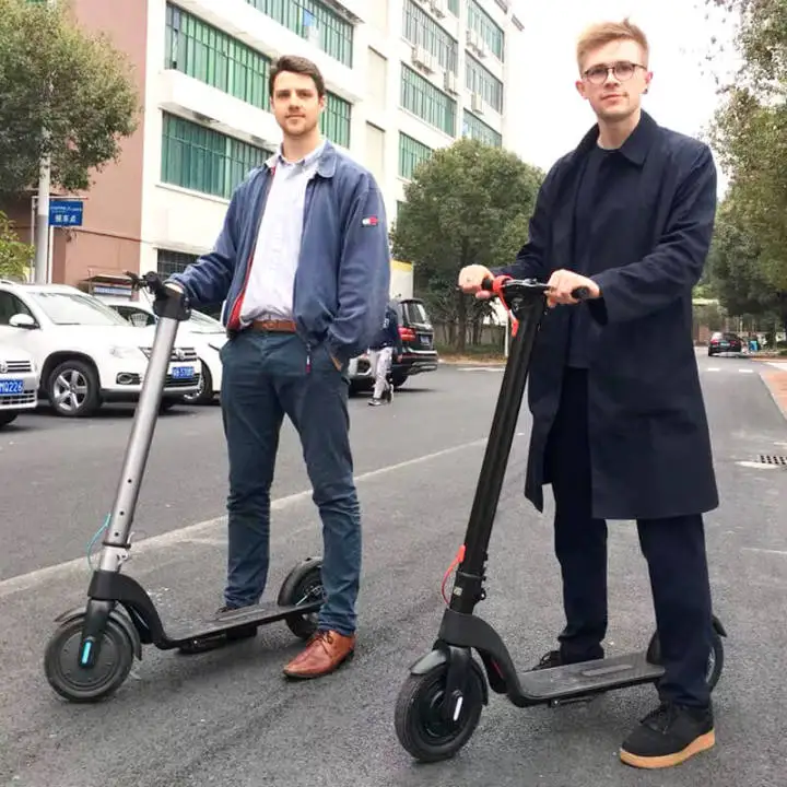 hx 7 Scooter Adult Brushless Motor 350w Skuter X7 Detachable Battery Electric Two-wheel eScooter saket board electric 22