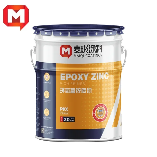 Epoxy zinc-yellow primer 1st layer coating for steel structure high-standard anti-corrosion