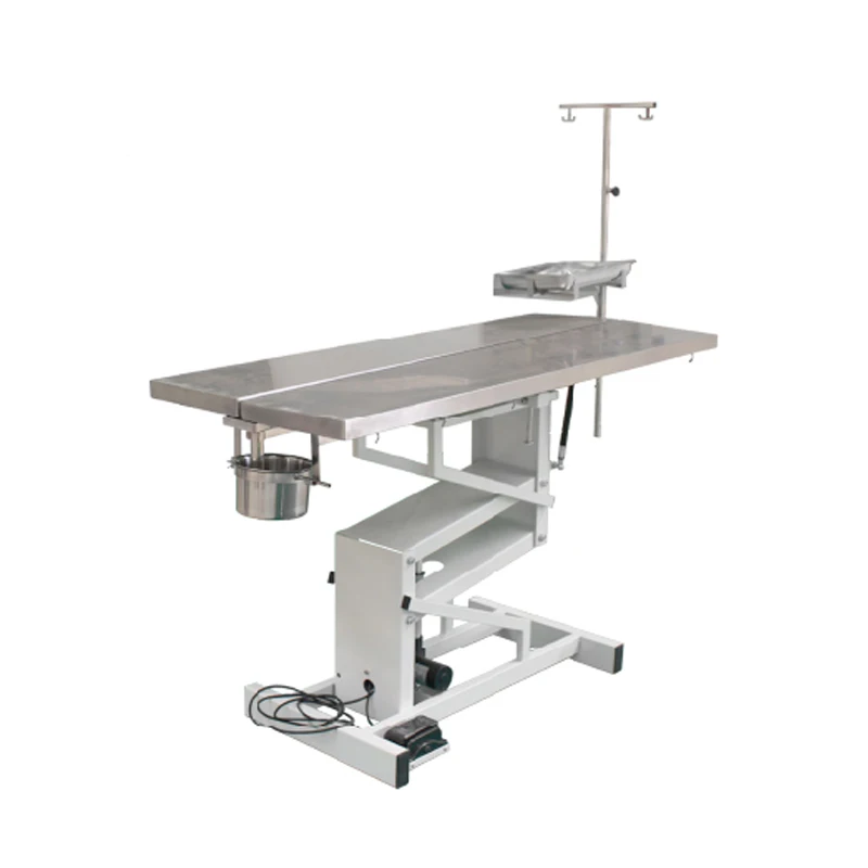 Factory Price Veterinary Equipment High Temperature Stainless Steel Countertop Vet Dissect Table Animal Operating Table