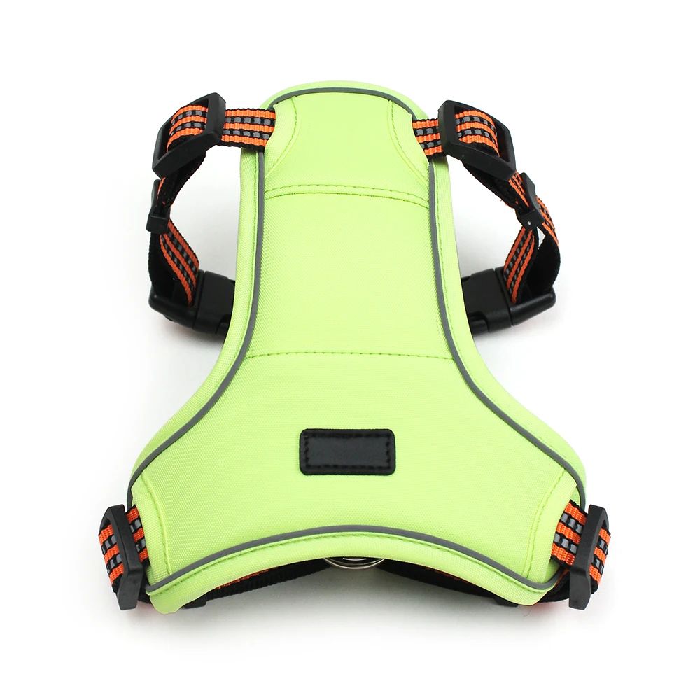 Portable Y-Shaped Reflective Vest for Dogs, Breathable Lightweight Safety Jacket with Adjustable Buckles and Reflective Strips