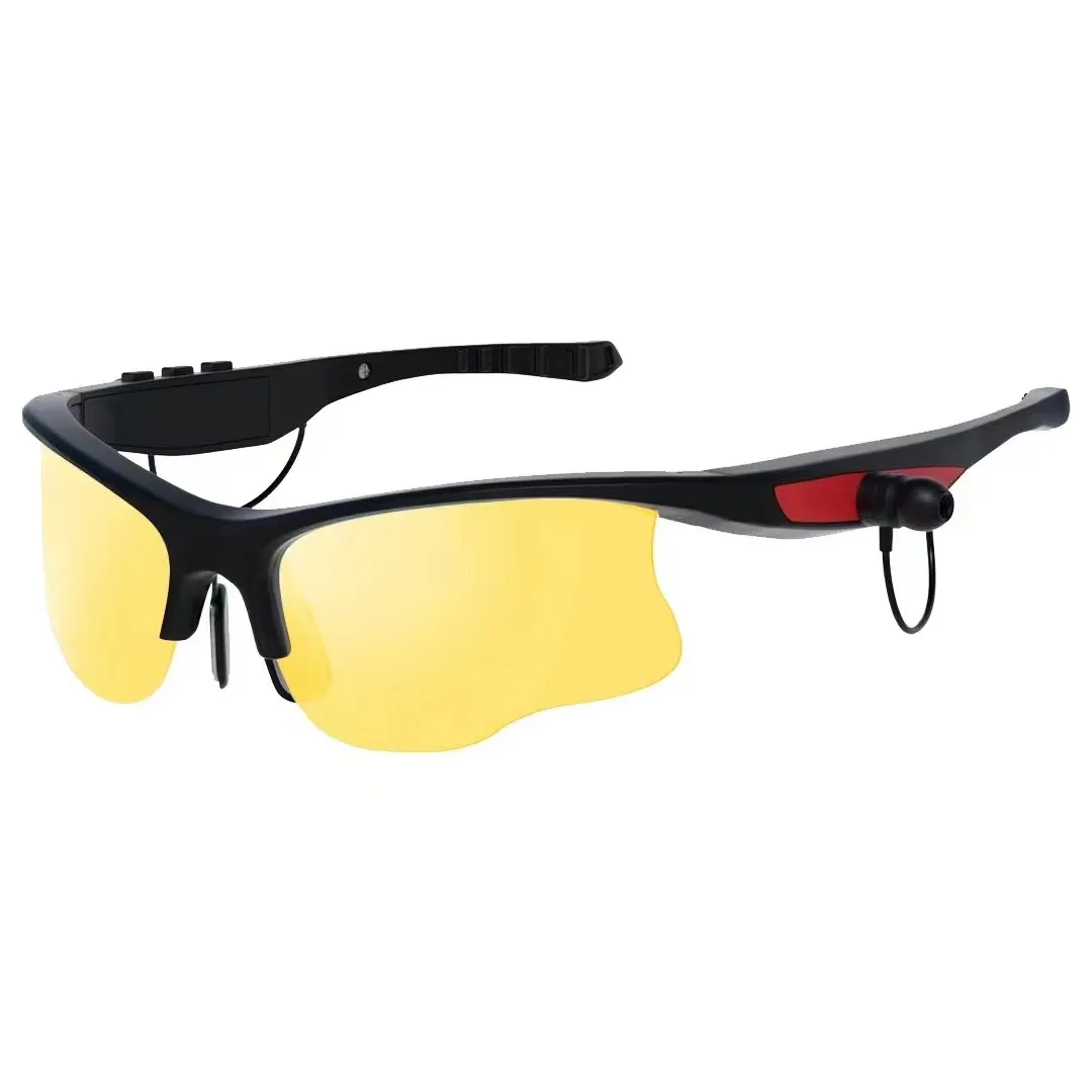 HiFi polarized Lens Music Earphone Wireless Blue Tooth Glasses Audio Men Sunglasses Eyewear Sport