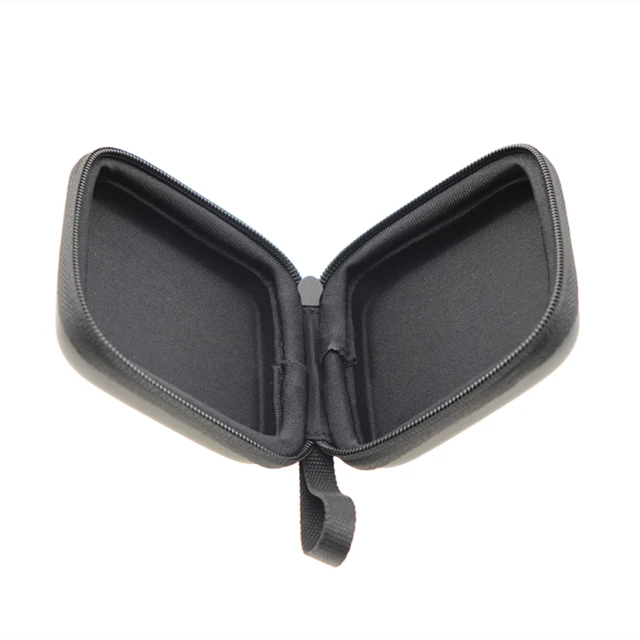 New Eva Hard Mini Case Bag Custom Zipper Eva LOGO Earbuds Earphone Hard Case for Storage Cable Earphone