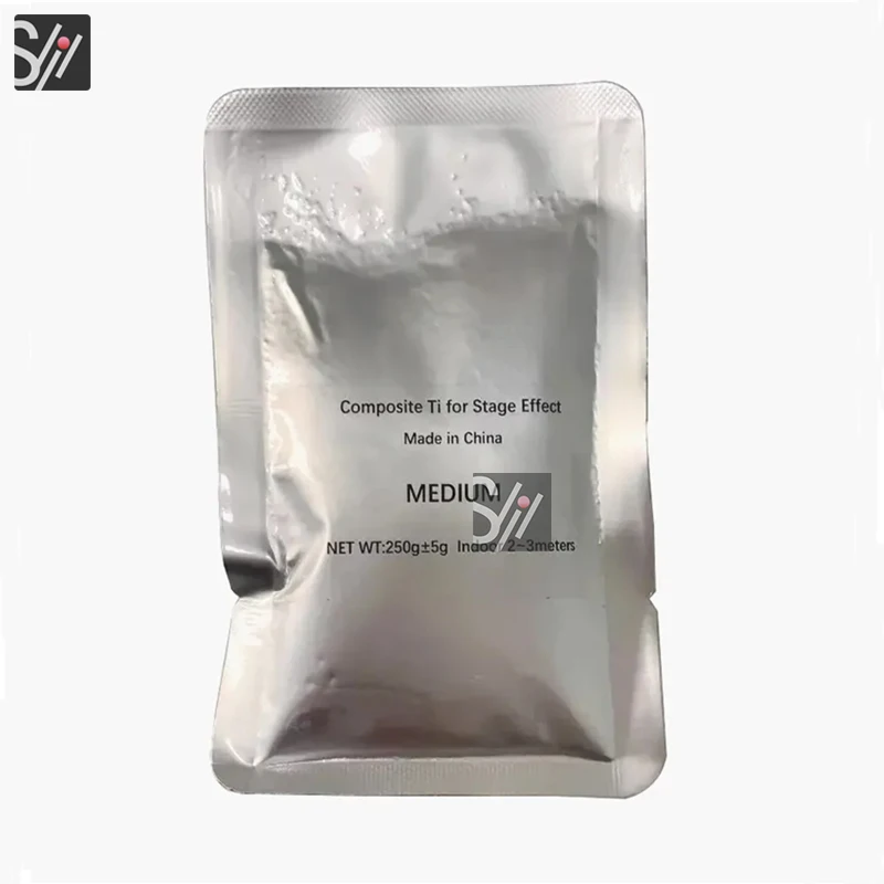 Сценический холодный фейерверк Бенгальский 200 г уличный титановый металлический порошок для холодной искры