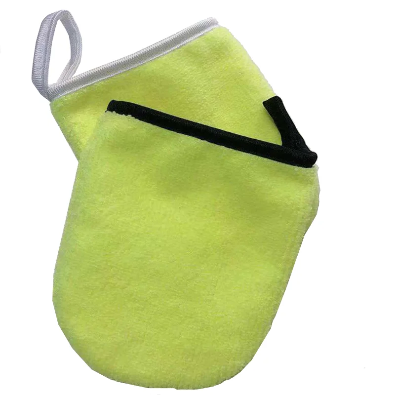 Customised Colors Microfiber Makeup Remover Glove/Mitt