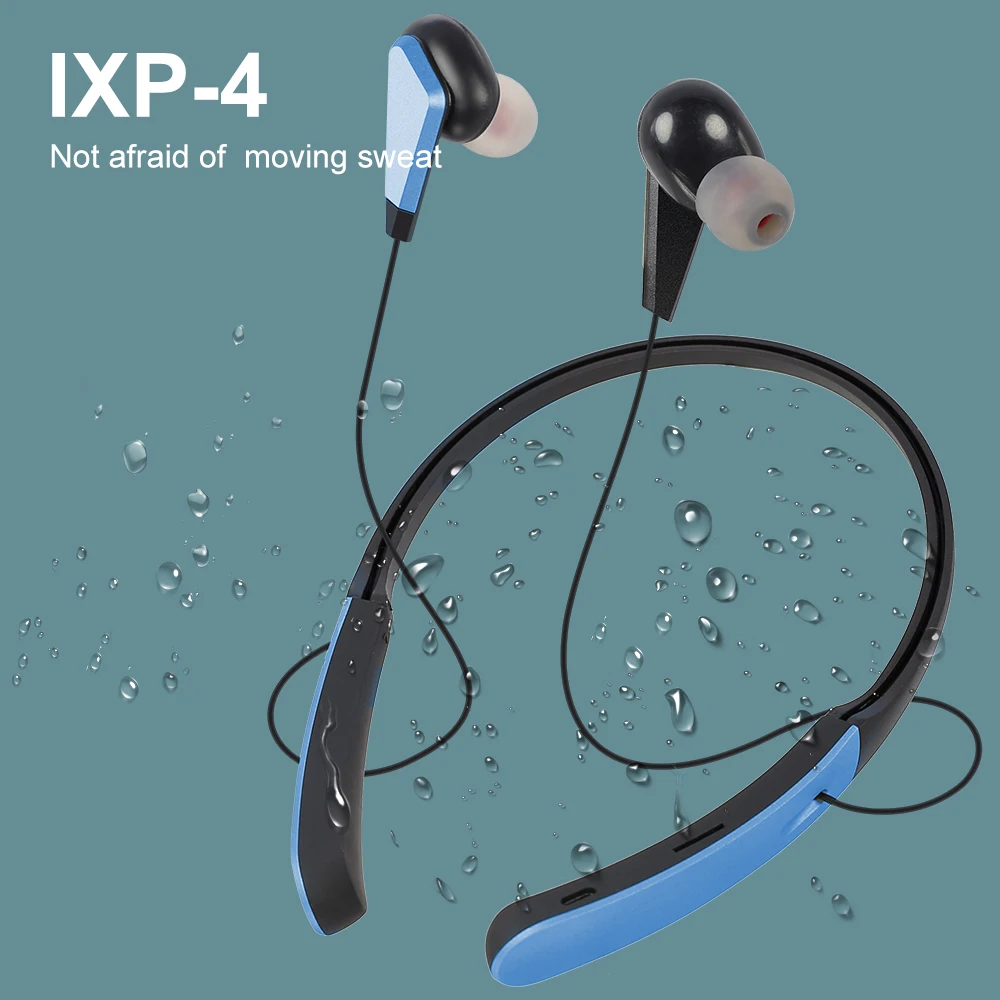
Hot Selling Aerobics Neck Style Headphones Wireless earphone Neckband 1800 mAh neck Headphone 