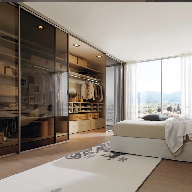 Modern Luxury Customized Wood Glass Metal Kitchen Cabinet Wardrobe and Other Specialized Custom Made Joinery Cabinets