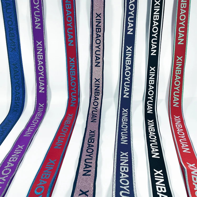 Высококачественная дешевая жаккардовая тканая лента на заказ