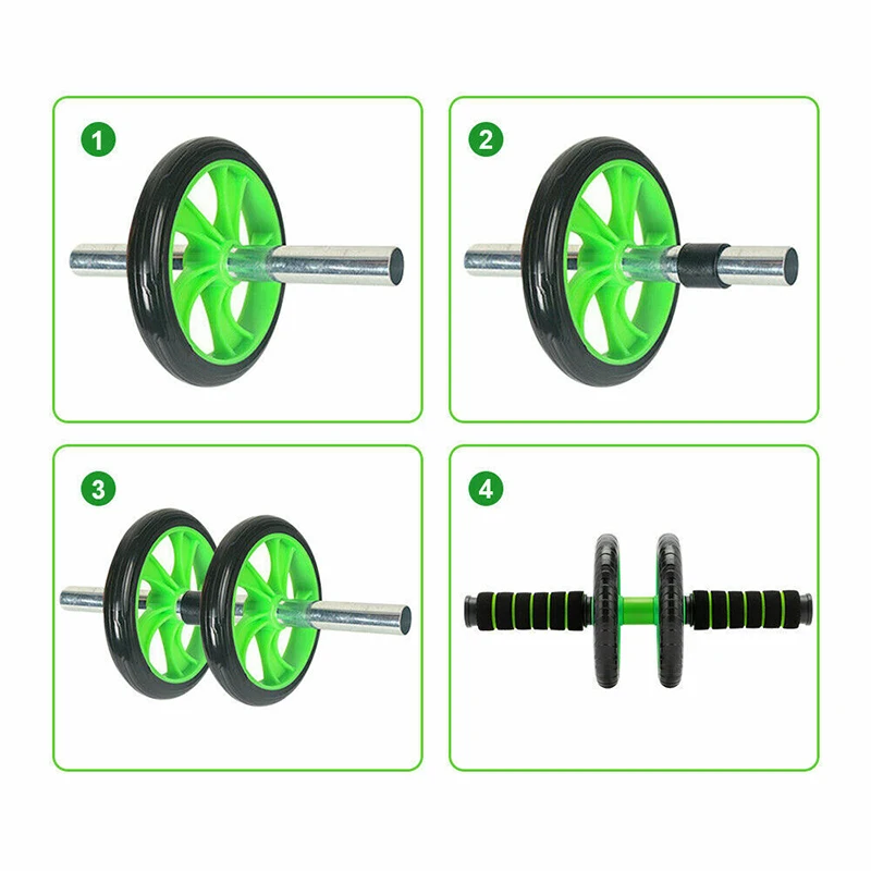 Wholesale Exercise Home exercise equipment for training durable Free Sample Custom logo Adjustable Abs Wheel