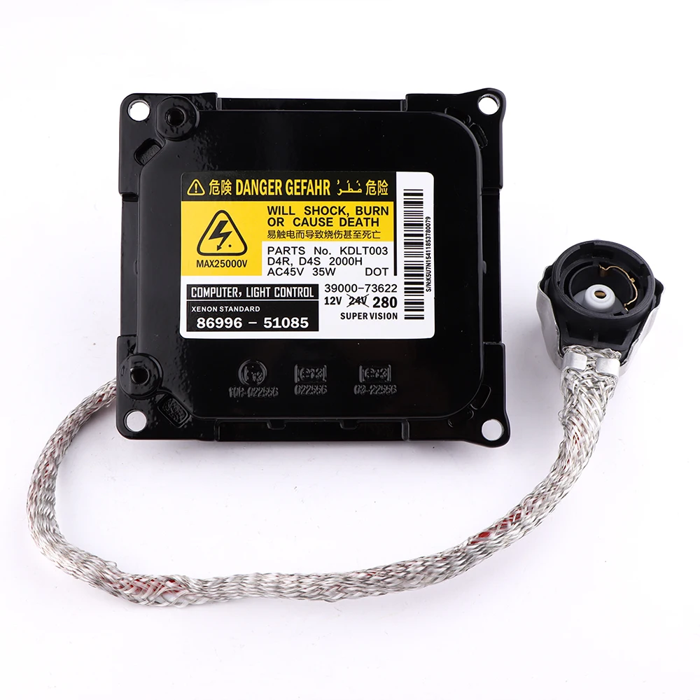 New Auto Lighting System Part High Bright HID Slim Xenon Ballast 12V 35W Fast Start HID Xenon Headlight Ballast D4S D4R D4C