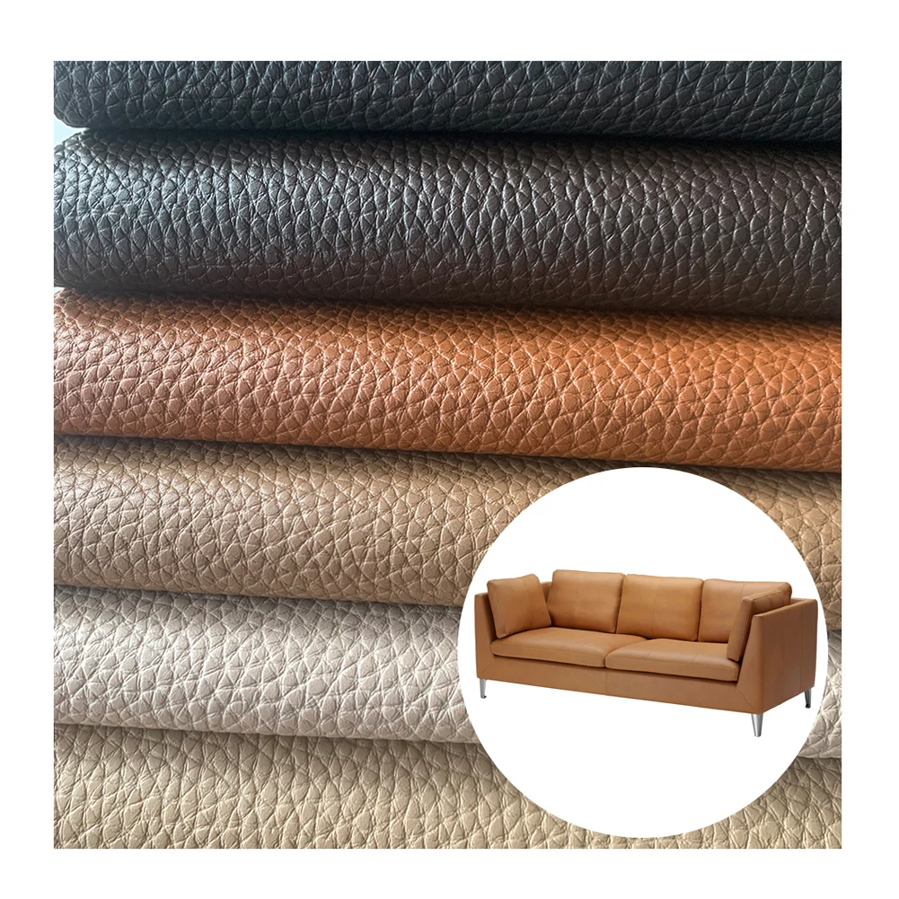 Stain Resistant Ripstop Sofa Turning Faux Leather Artificial Rexine Sofa Set Leather Making Materials