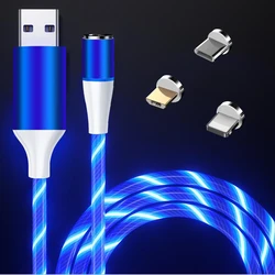 3 in 1 Magnetic Type C Cable For Iphone Charger