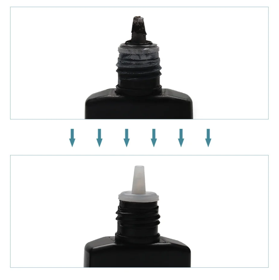 wholesale Grafting Eyelash Glue Bottle Stopper Replace Cork Eyelash Glue Bottle Mouth Sealing Plug Easy Replacement 100pcs/bag