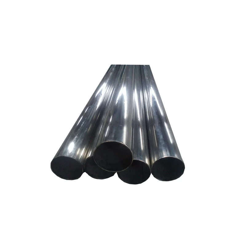 MS ERW hollow section square Rectangle Round pipe 304 304l Welded Black Steel Pipe Tube