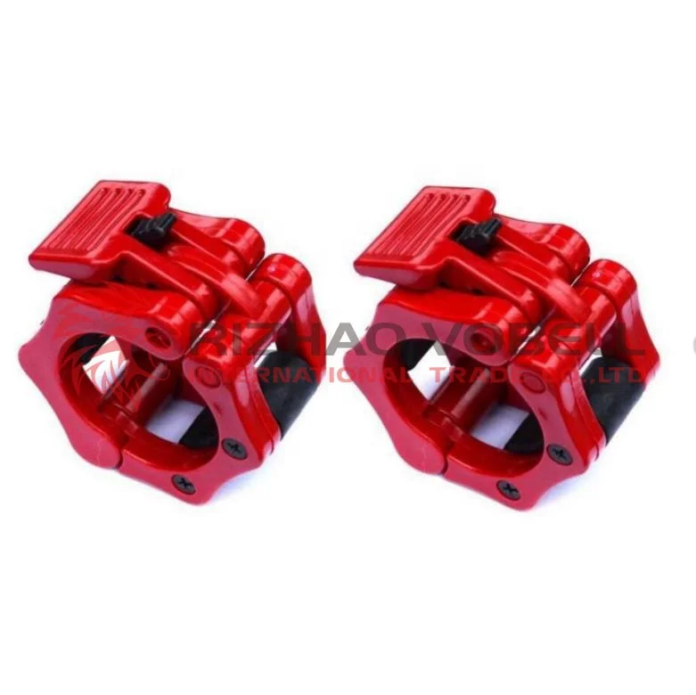High Quality 50mm Colorful Barbell Collar Wholesale Gym Accessories Rack Type