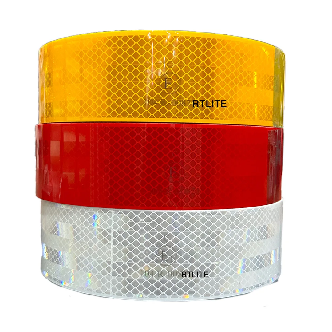 Diamond Grade ECE104R Retro Reflect Tape  Vehgicle Reflective Tape