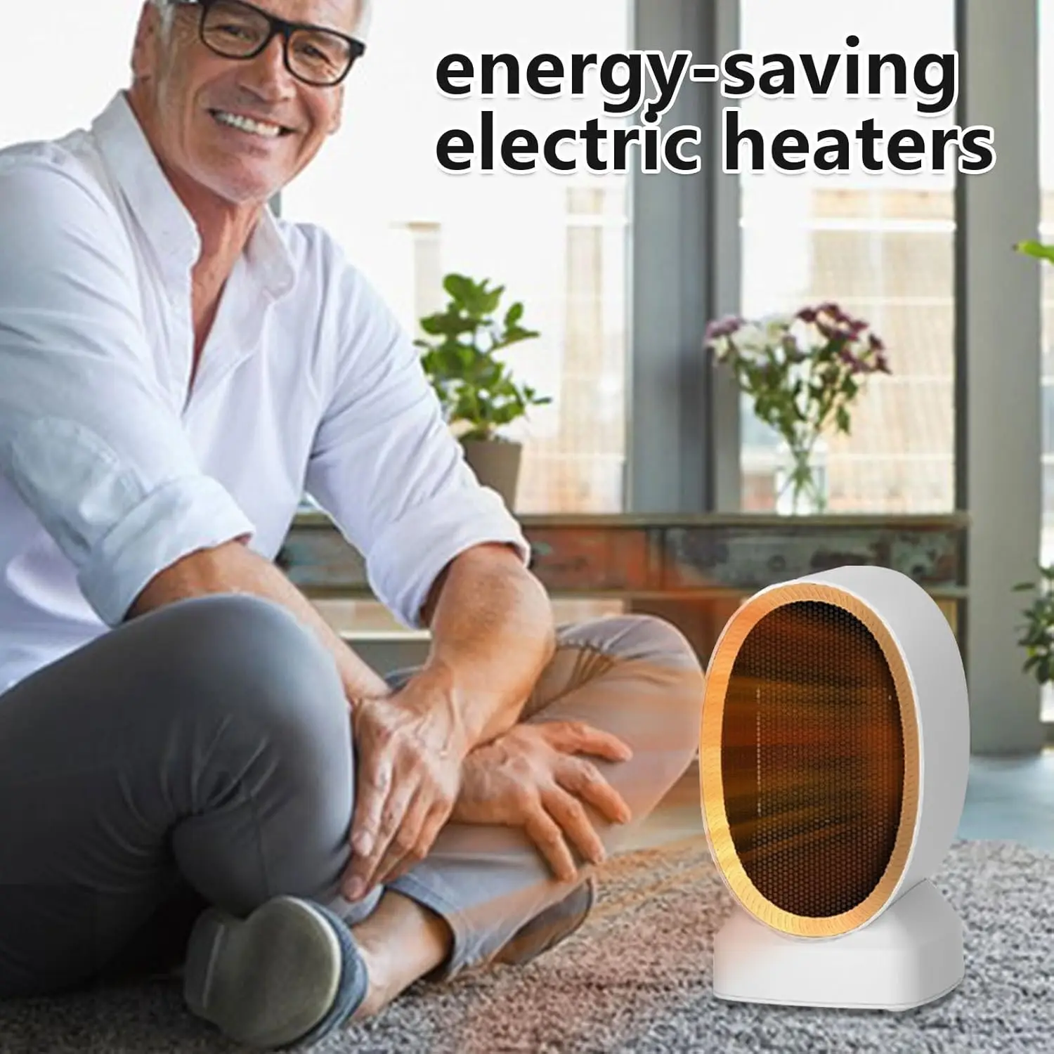 New Arrival Mini Air Conditioner Ptc Heater Fan Portable House Winter Electric Space Heater Electric Fan Heaters For Room