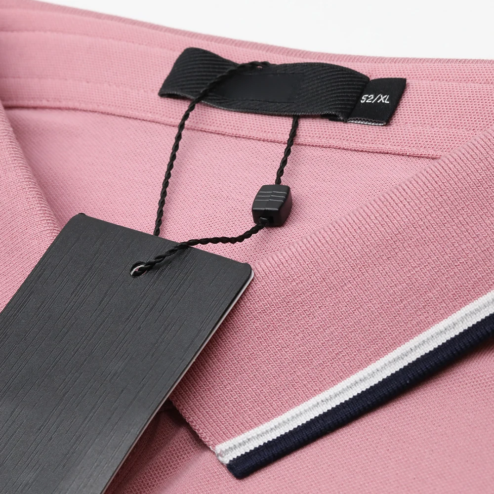 High-quality garments clothing label logo tag fastener apparel tag rope string seal