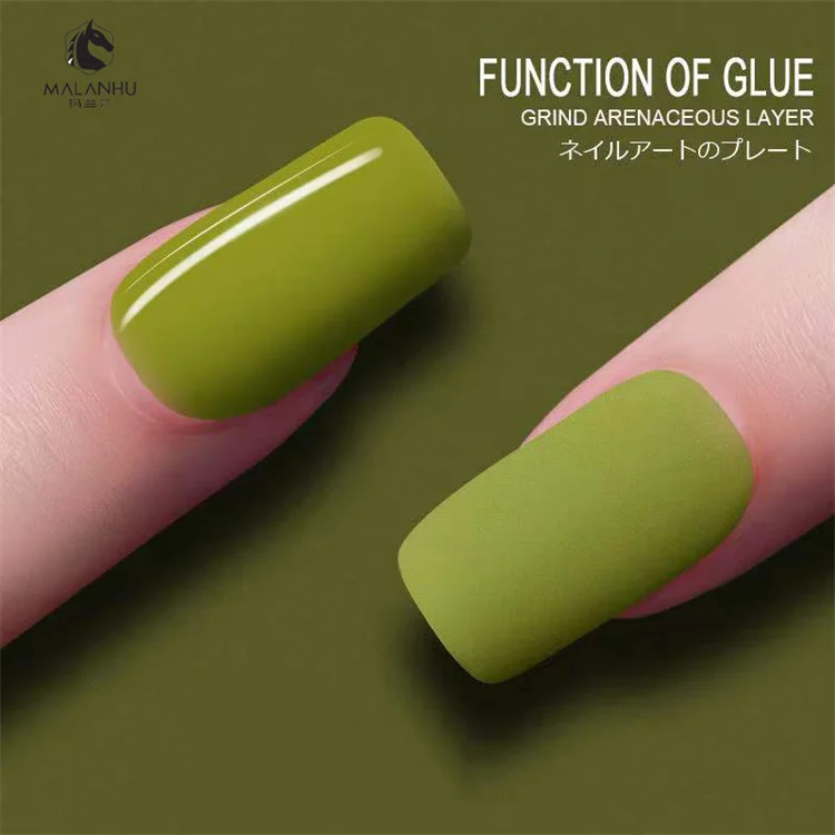 OEM Brands Private Label Original Cosmetics Acrylic Nonwipe Matt Finish Uv Led Gel Nail Polish Cover Super Velvet Matte Top Coat