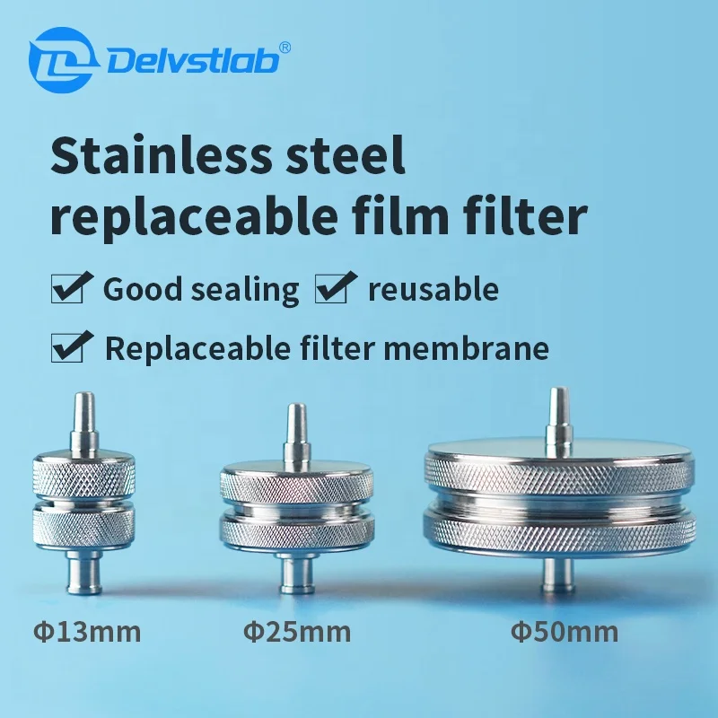 25/40/47mm PTFE Hydrogen Chloride Sampling Filter Membrane Sample Holder Environment Monitoring vacuum filter