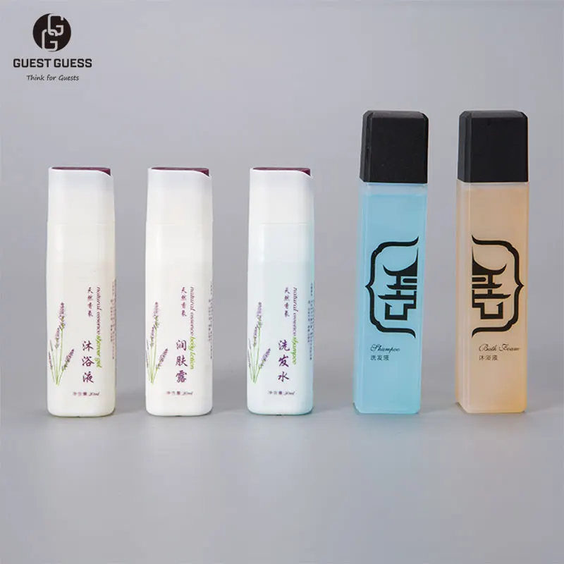 High Quality Hotel Empty Shampoo Bottle Portable Disposable Can Be Used For Travel