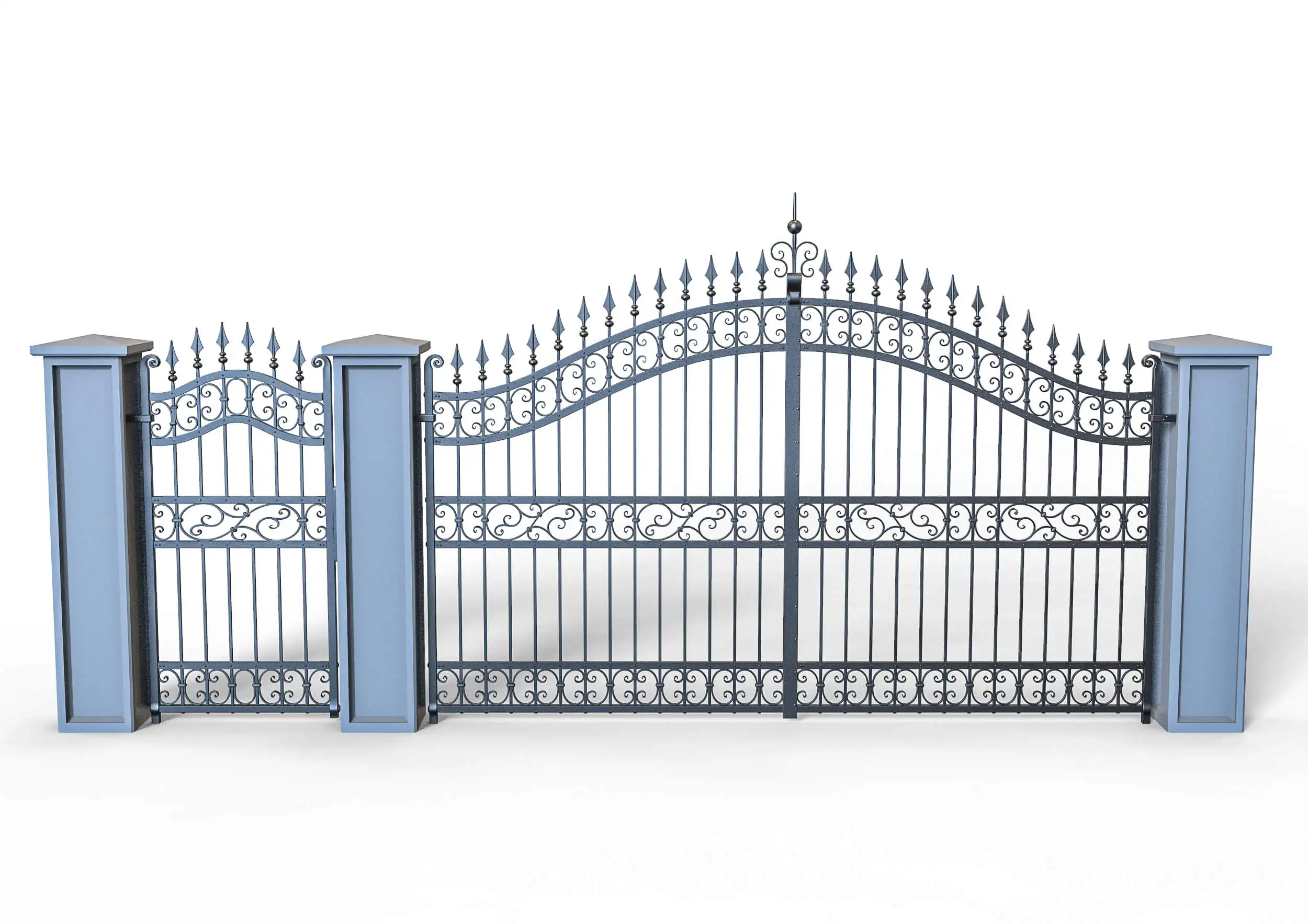 Best Welcome Fashion Garden Iron Gate Flower Design Iron Gate Design Wrought Iron Gate