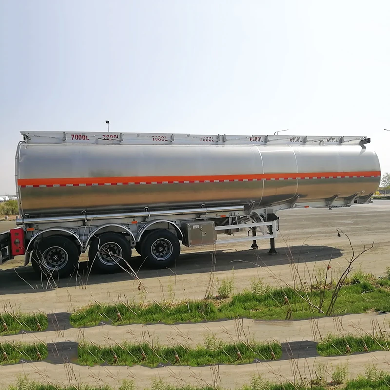 3 Axle 45000 Liters12000 Gallon Fuel Tank Trailer For Sale