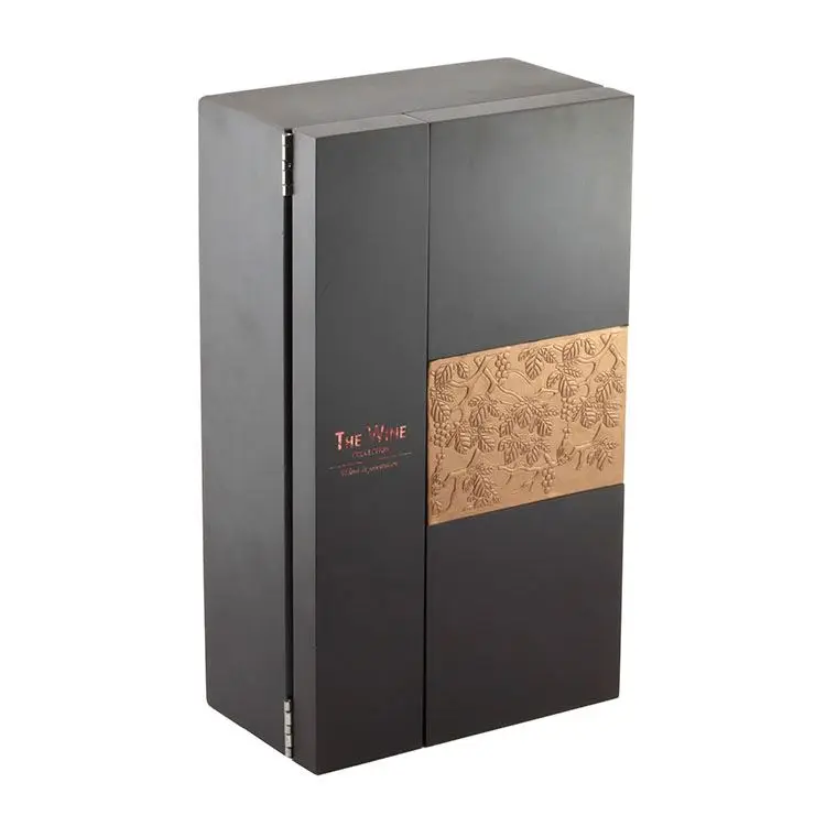 distressed black and white wooden wine holder box penfolds wooden wine box wooden wine gift box uk