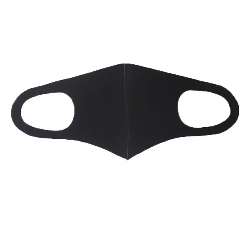 Полиэстер маска 2 слоя спандекс моющиеся краски для лица синий нейлон маски белый 100 цвет хлопок маски для лица пустой ткань изготовление размеров под заказ равнина