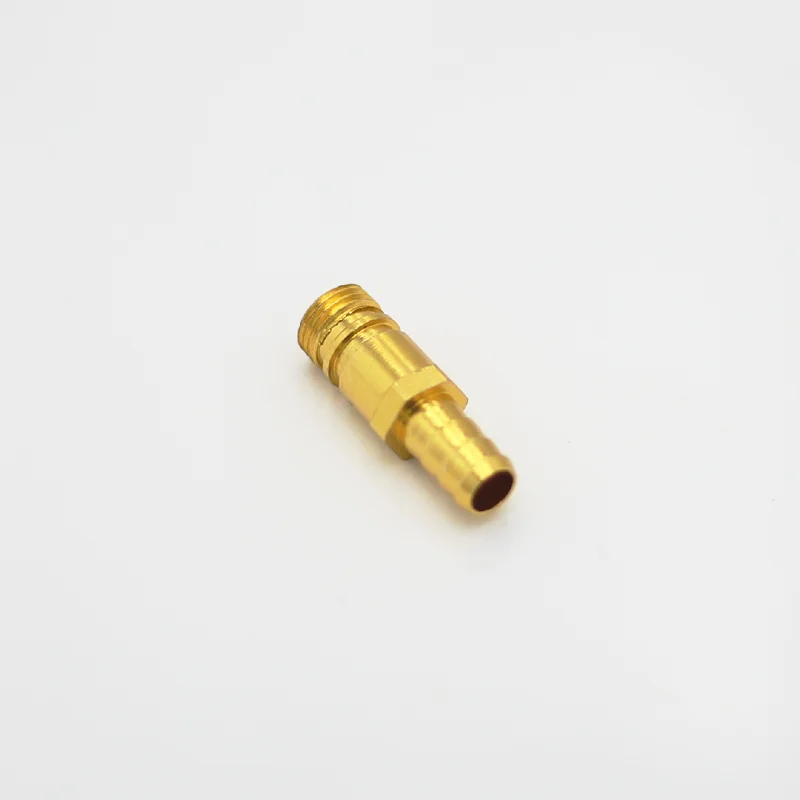Wholesale Manufacturer Braided Tube Flexible Hose Connector Copper Rod M10 Nickle Plating Aluminum Pipe Fitting