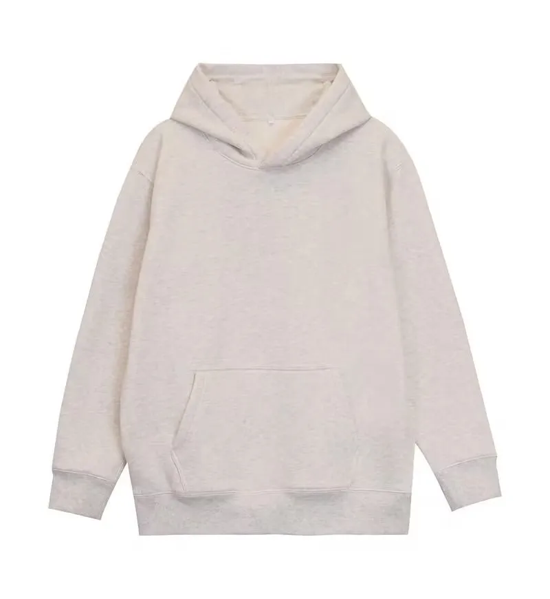 Best selling cellular breathable fabric oversized heavyweight blank plain pullover fleece hoodie for men