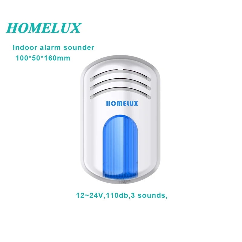 indoor alarm sounder 110db,3 sounds