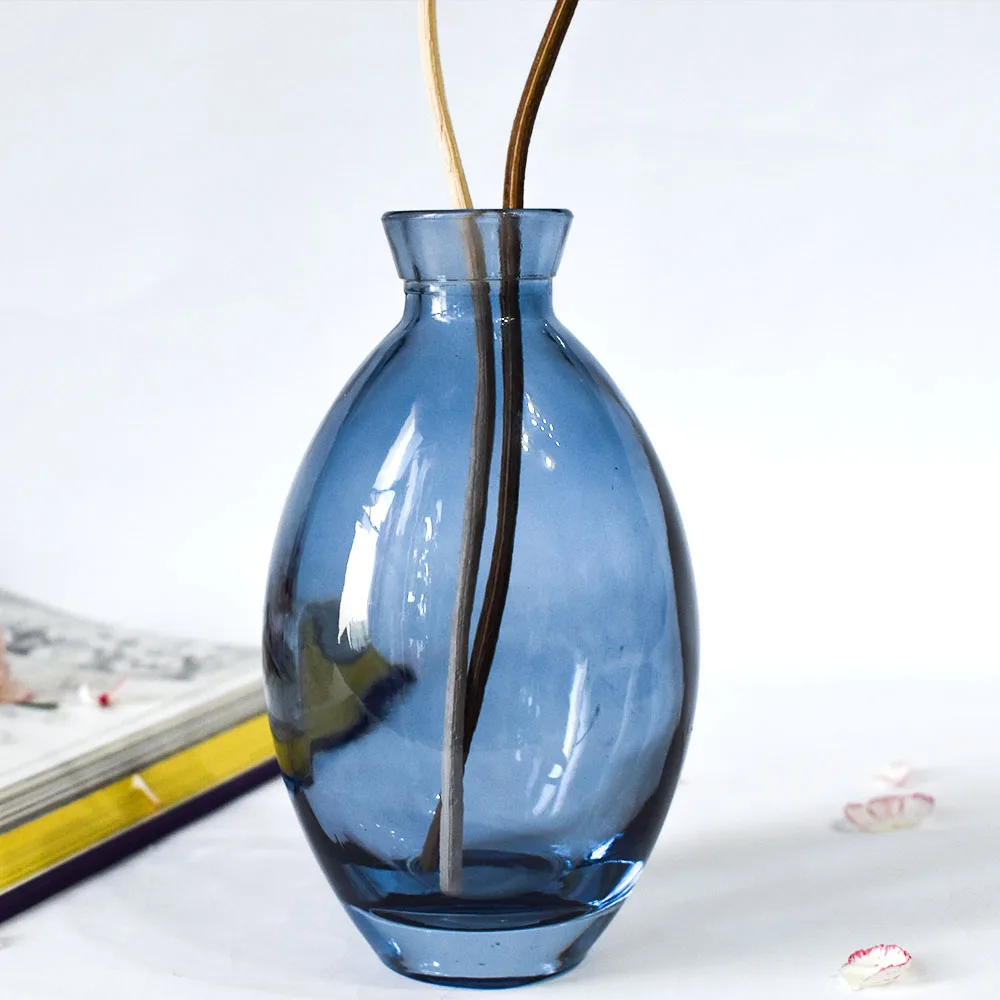 LZ naby blue custom colors geo smooth diffuser bottle christmas diffuser bottles