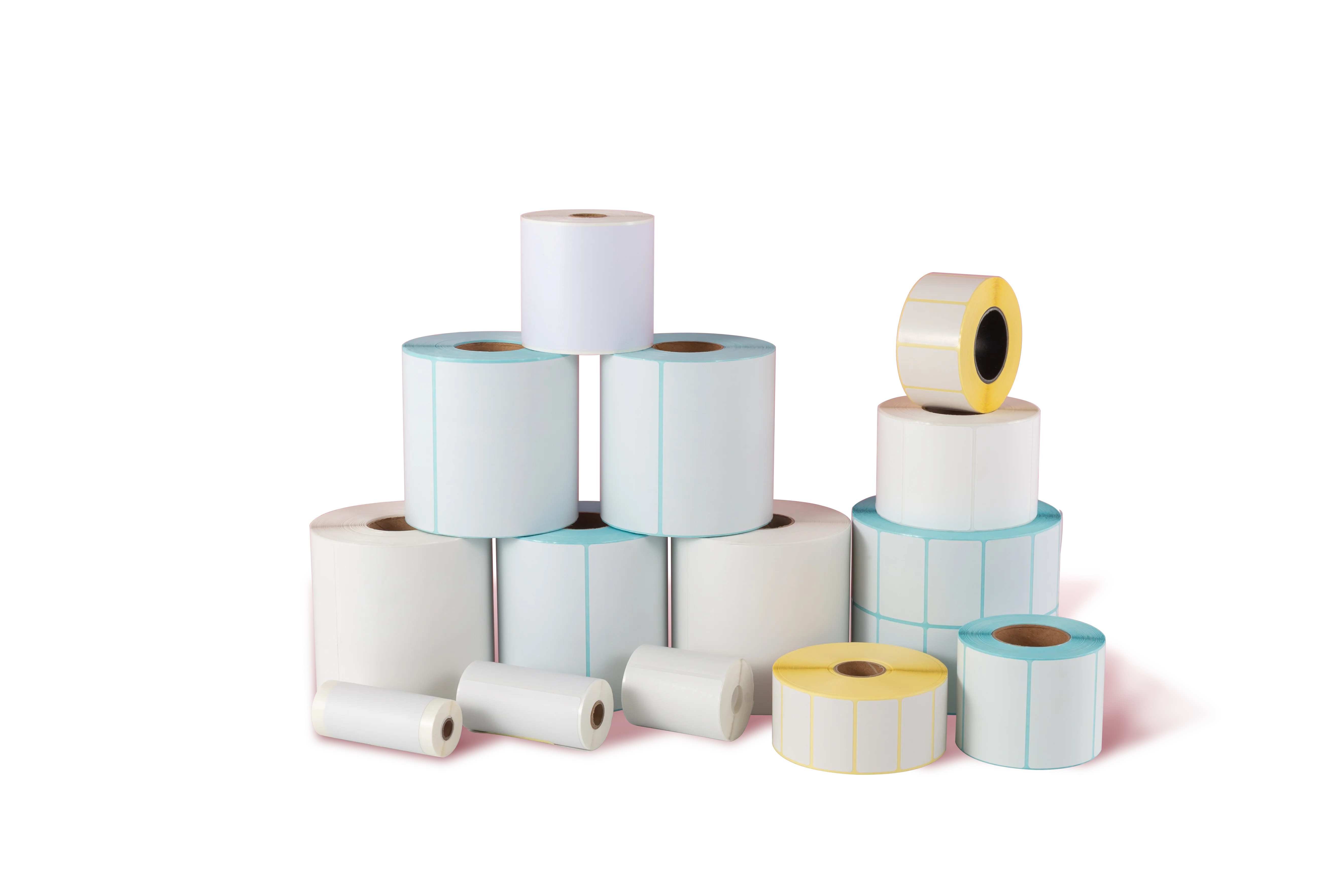 Hot Sell 4x6 Thermal Shipping Label 500pcs/sheet Packing Thermal Address Label Strong Adhesive Blank Thermal Label